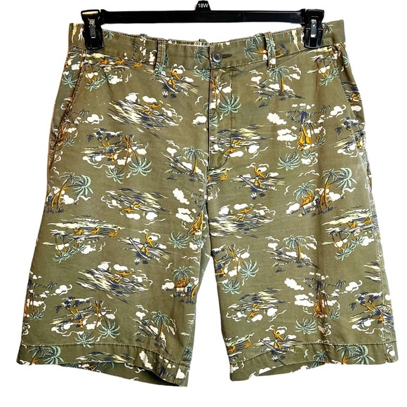 Old Navy‎ - Men’s Island Print Shorts - Sz. 36 - Picture 1 of 6